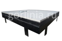 Люк напольный Стелс-КУ 670*600п короб утепленная серия