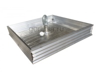 Напольный люк под плитку 750х750 мм Small 