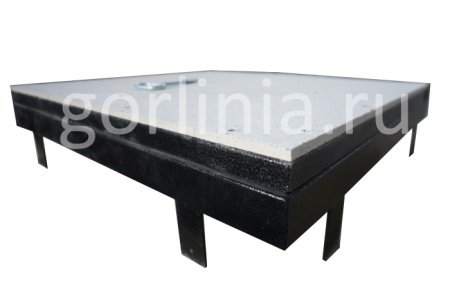 Люк напольный Стелс-КУ 970*600п короб утепленное исполнение